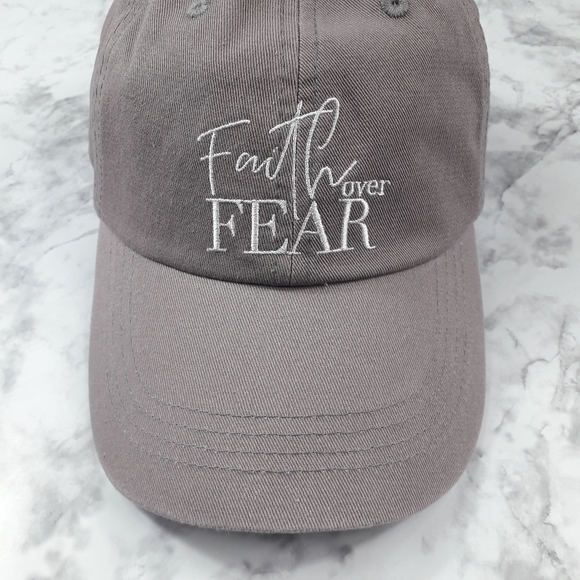 Faith Over Fair Trendy Baseball hat Breathable %100 Cotton material - Picture 13 of 13